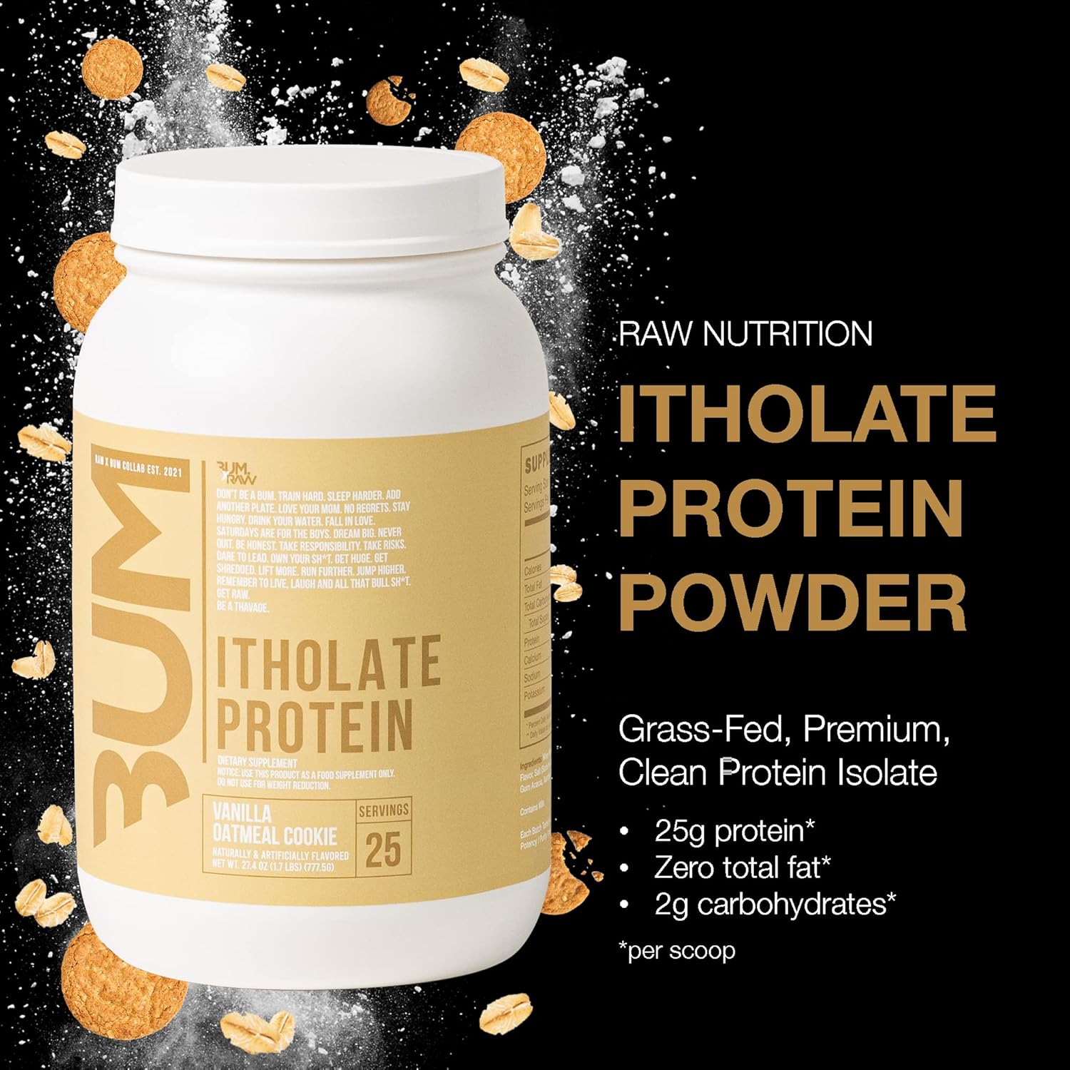 RAW Nutrition CBUM Itholate Protein