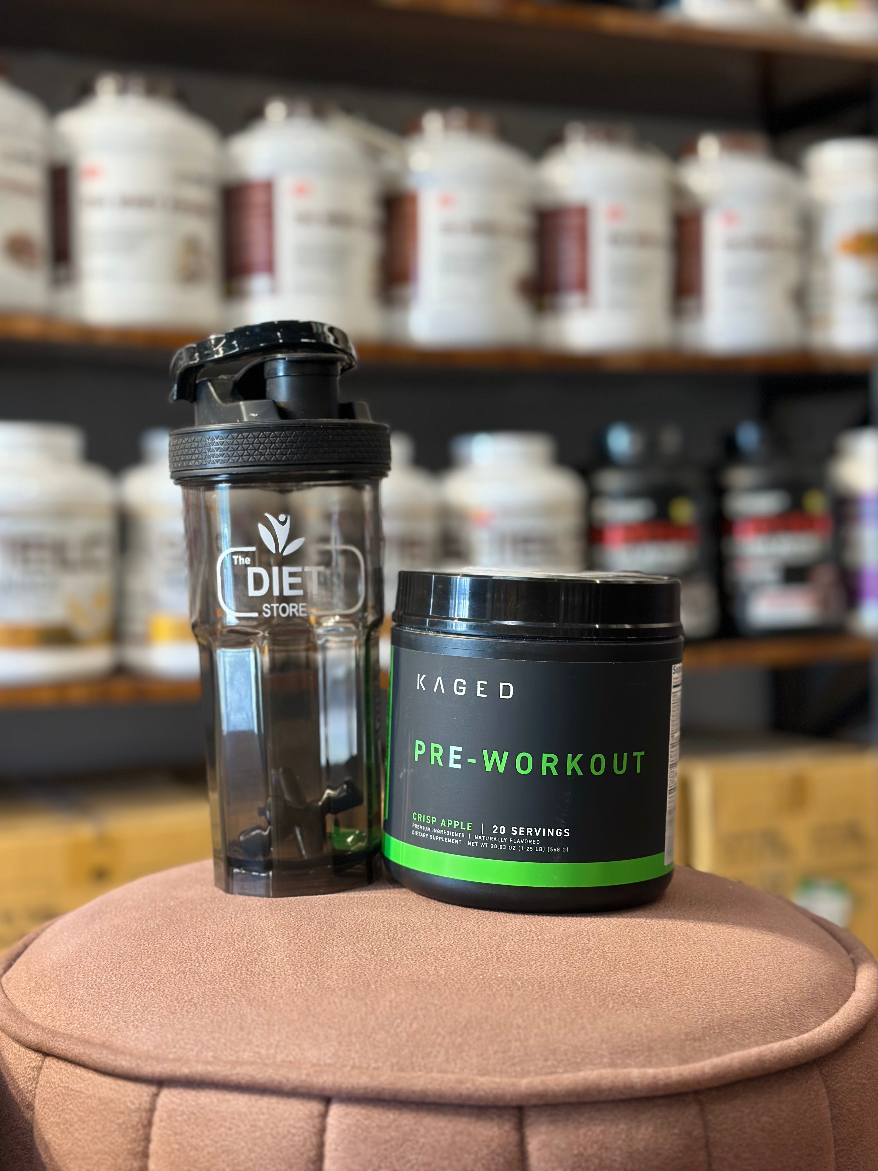 Kaged Pre-Kaged Pre Workout Powder – Crisp Apple Flavor | Energy, Focus, Pumps & Endurance Support | Premium Gym Supplement
