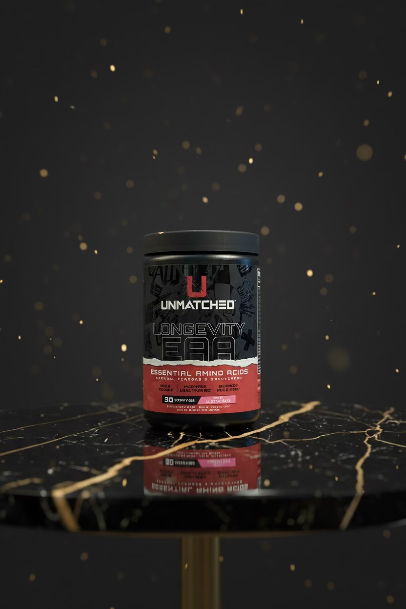 Unmatched Longevity EAA | Essential Amino Acids for Recovery, Hydration & Muscle Support
