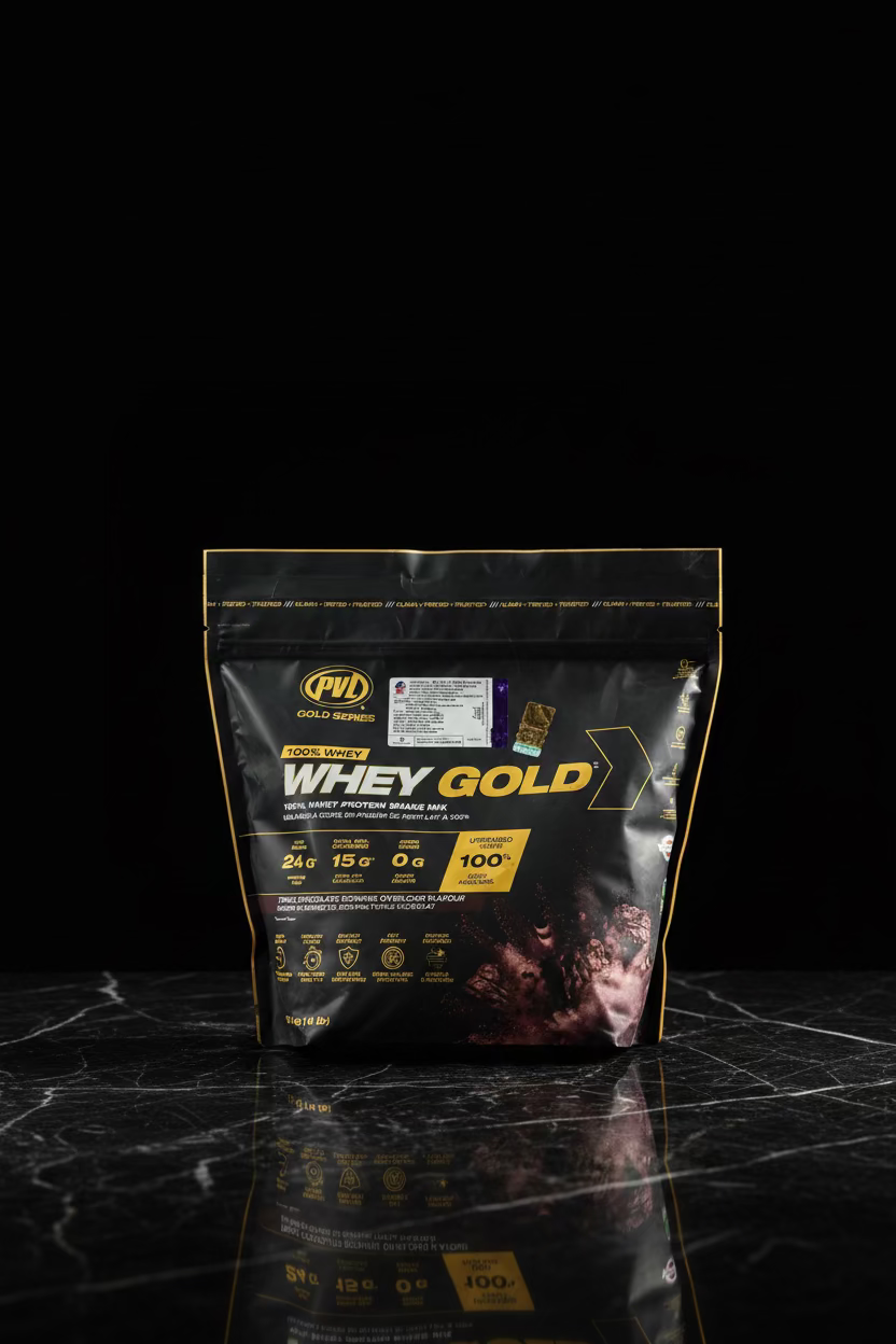 PVL Whey Gold | Premium Whey Protein Blend | High Protein Formula | Muscle Growth & Recovery Support