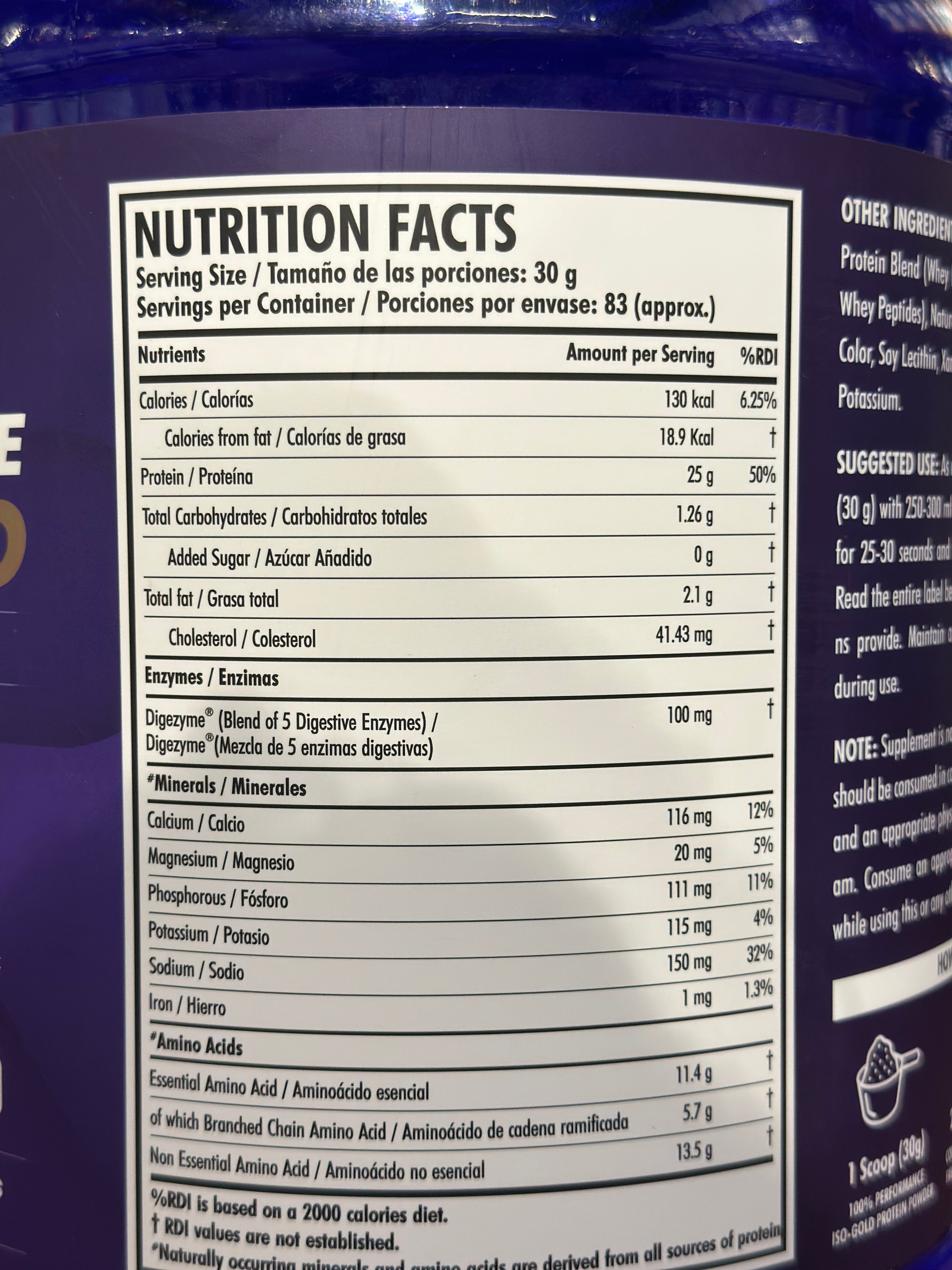 AR Isolate Whey Protein