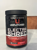 Unmatched Electra Shred 50 Servings | Electrolytes, Taurine & L-Carnitine Hydration Formula