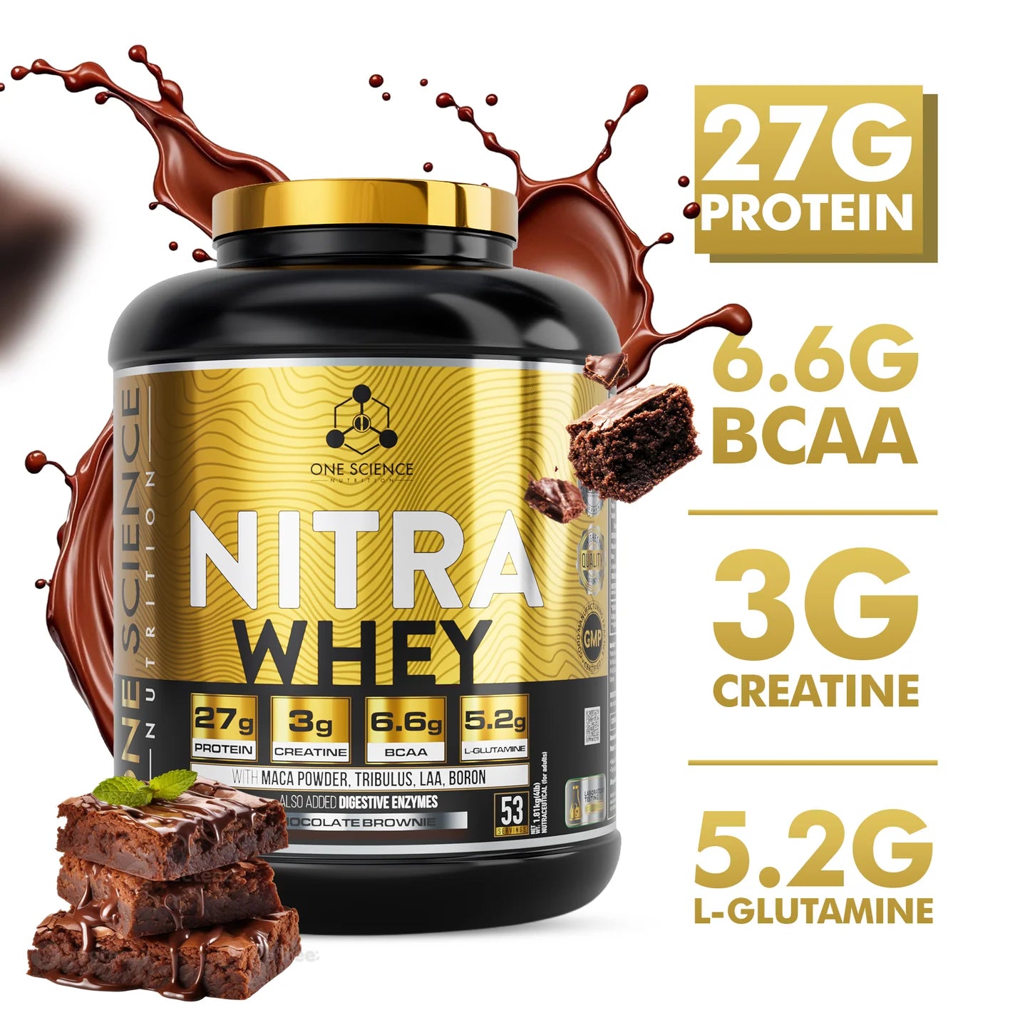 One Science Nitra Whey 4lb imp.
