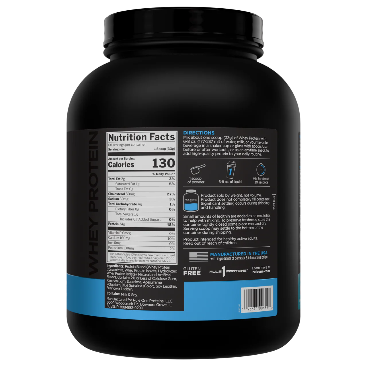 Rule 1 whey protein |